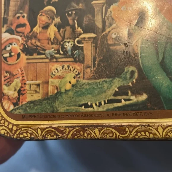 1978 Muppets lunch box with matching thermos - Picture 8 of 13
